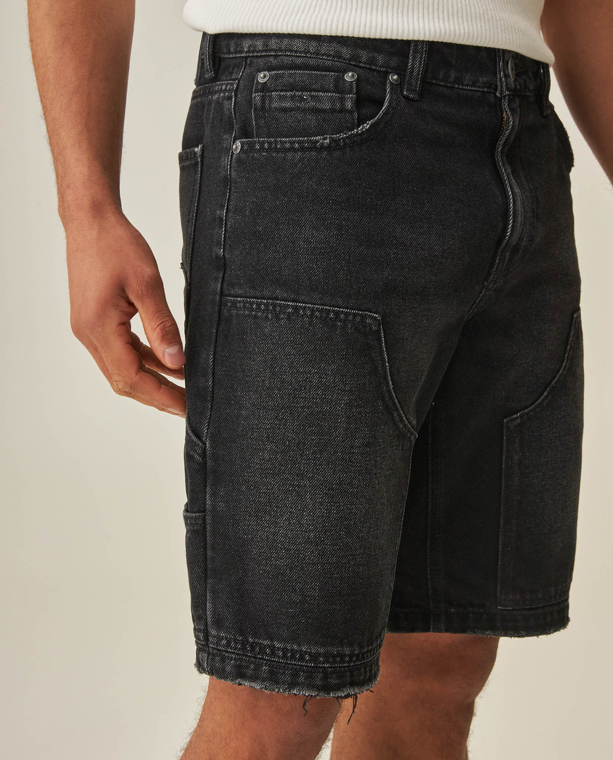 Men´s Denim Shorts - Black 63_352H001_NEG194004_5