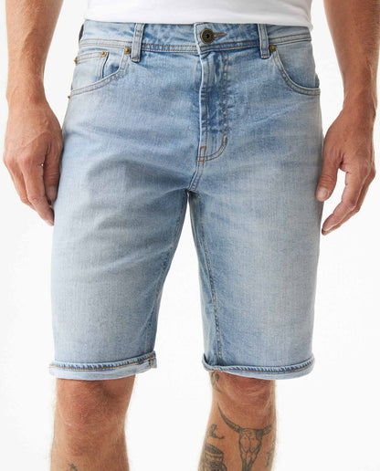 Men's Denim Shorts - Blue - 2