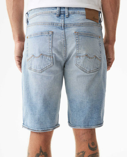 Men's Denim Shorts - Blue - 5