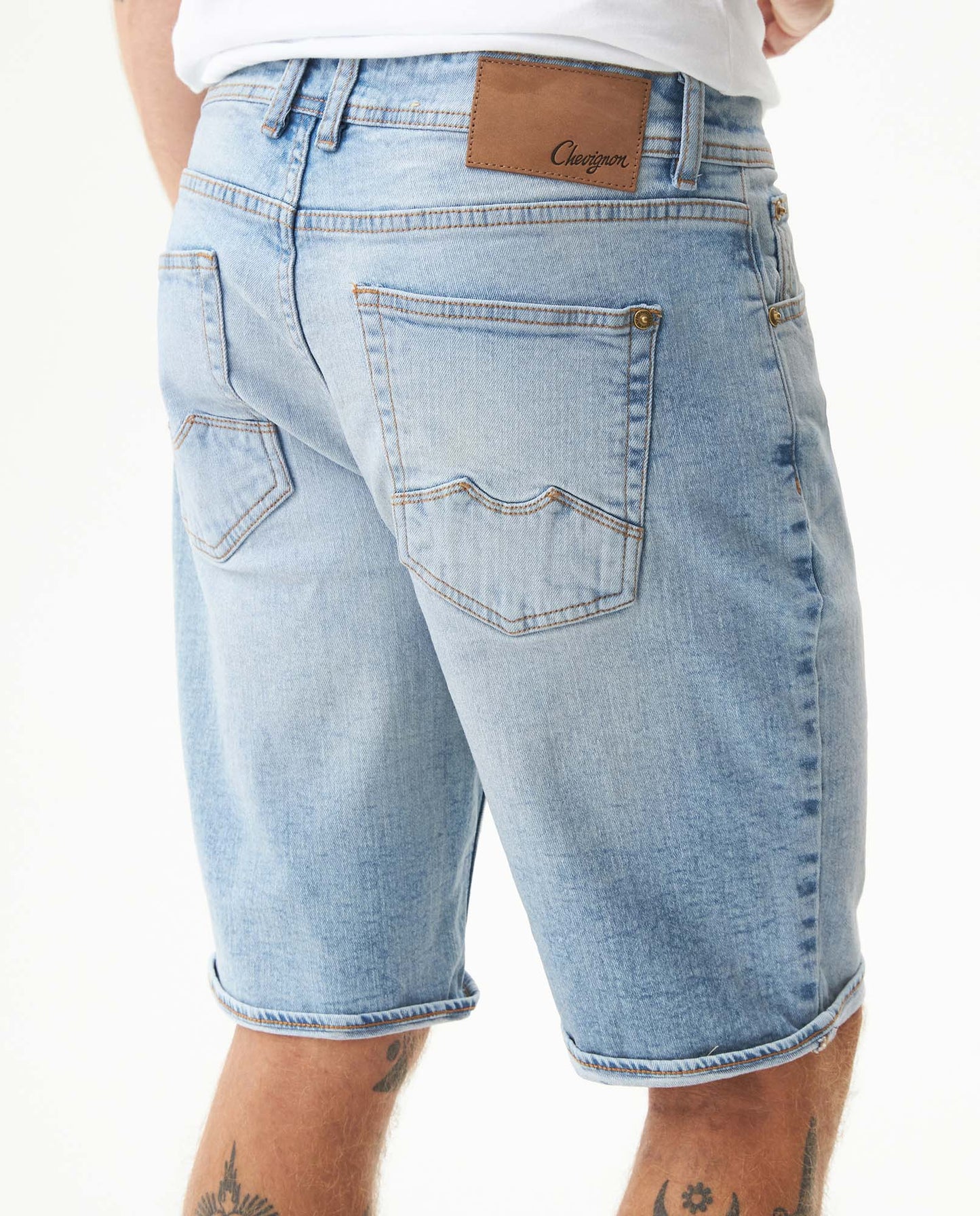 Men's Denim Shorts - Blue - 6