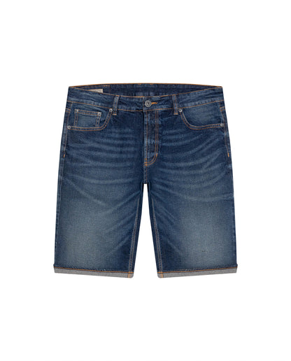 Men's Denim Shorts - Blue - 1