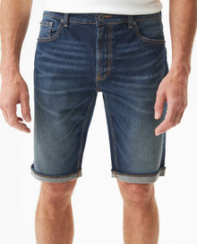 Men's Denim Shorts - Blue - 2