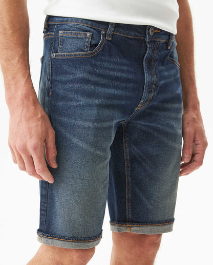 Men's Denim Shorts - Blue - 4