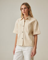 Women´s Denim Overshirt - Raw 63_412H000_CRU134403_3