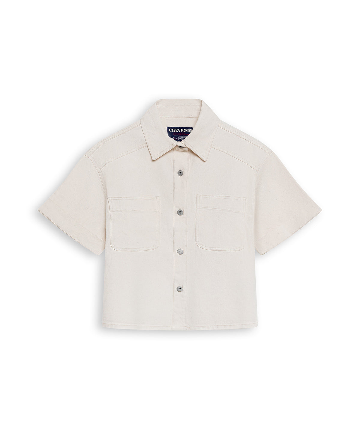 Women´s Denim Overshirt - Raw 63_412H000_CRU134403_4
