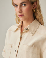 Women´s Denim Overshirt - Raw 63_412H000_CRU134403_5