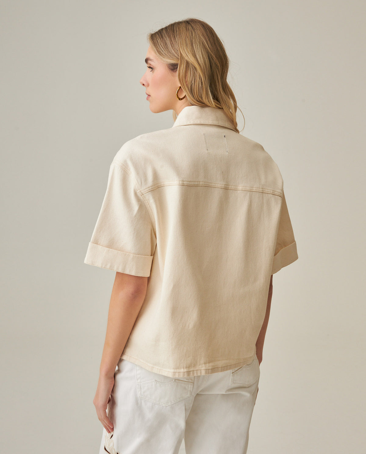 Women´s Denim Overshirt - Raw 63_412H000_CRU134403_6