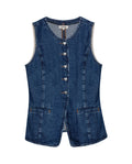 Women´s Denim Vest - Blue 63_412H001_AZU194052_4