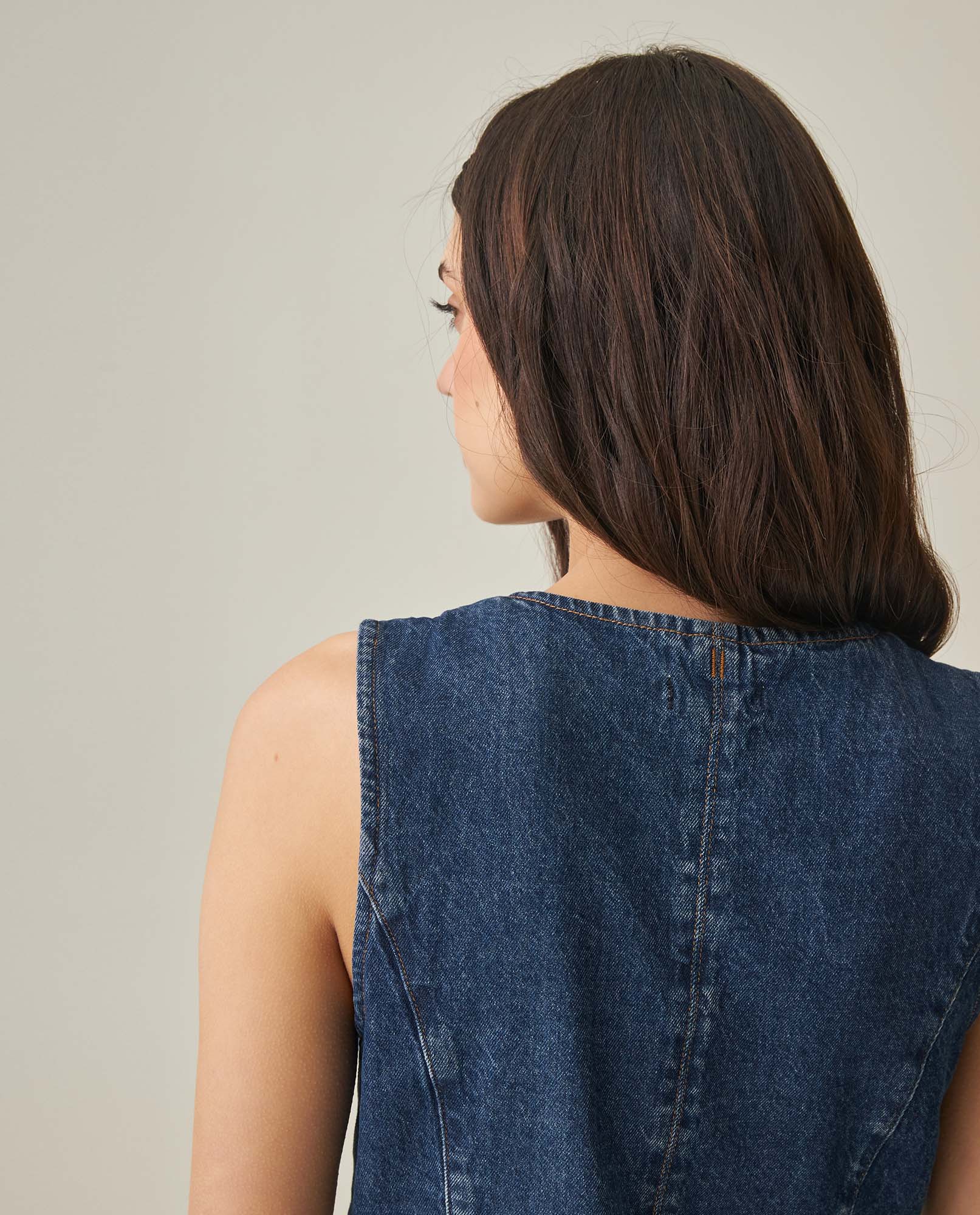 Women´s Denim Vest - Blue 63_412H001_AZU194052_7
