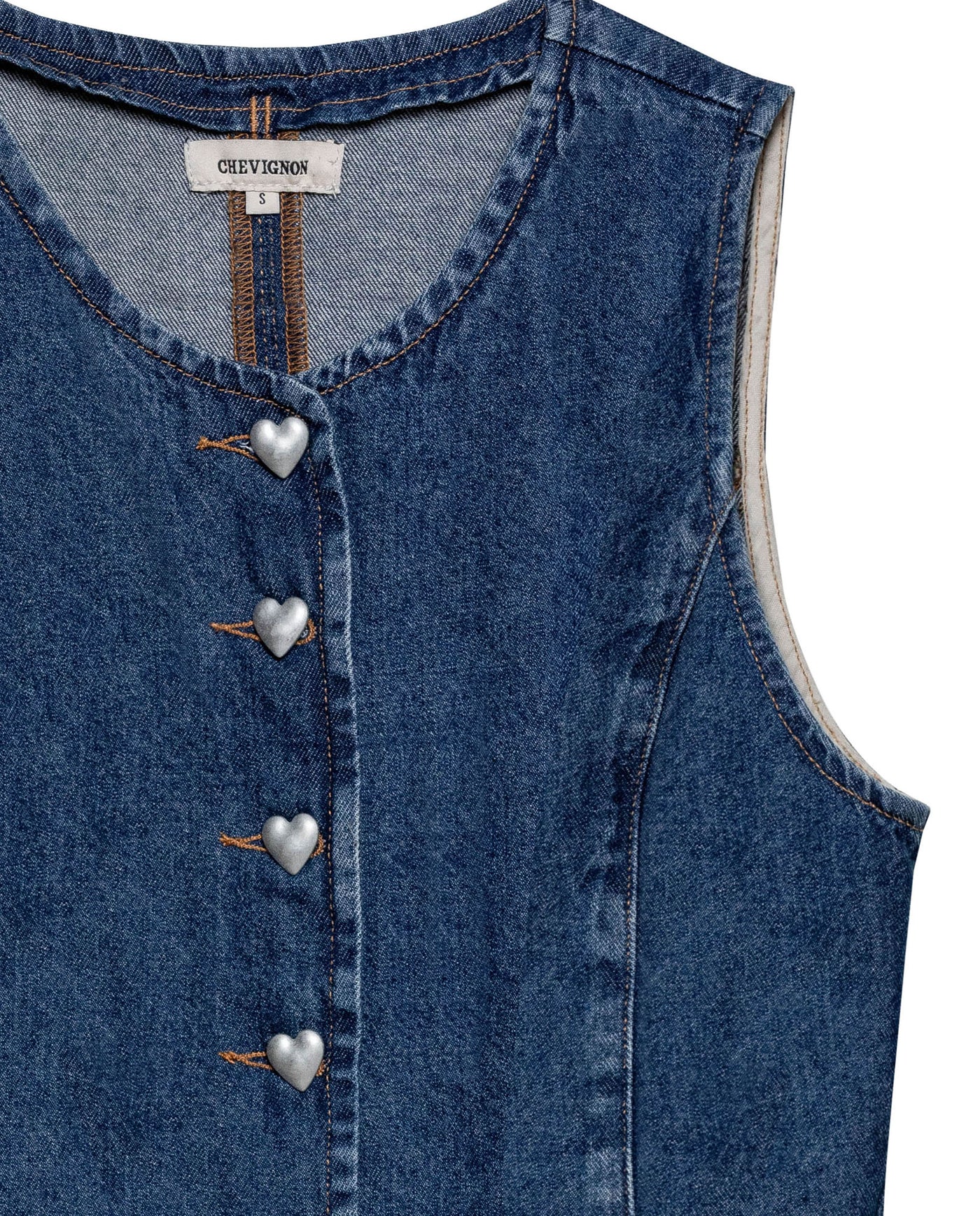 Women´s Denim Vest - Blue 63_412H001_AZU194052_8