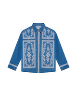 Women´s Western Shirt Jacket - Blue 63_414G500_AZU174021_0
