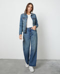 Chaqueta de Mujer: Algodón Confort - Blue 63_420E001_A02481_0