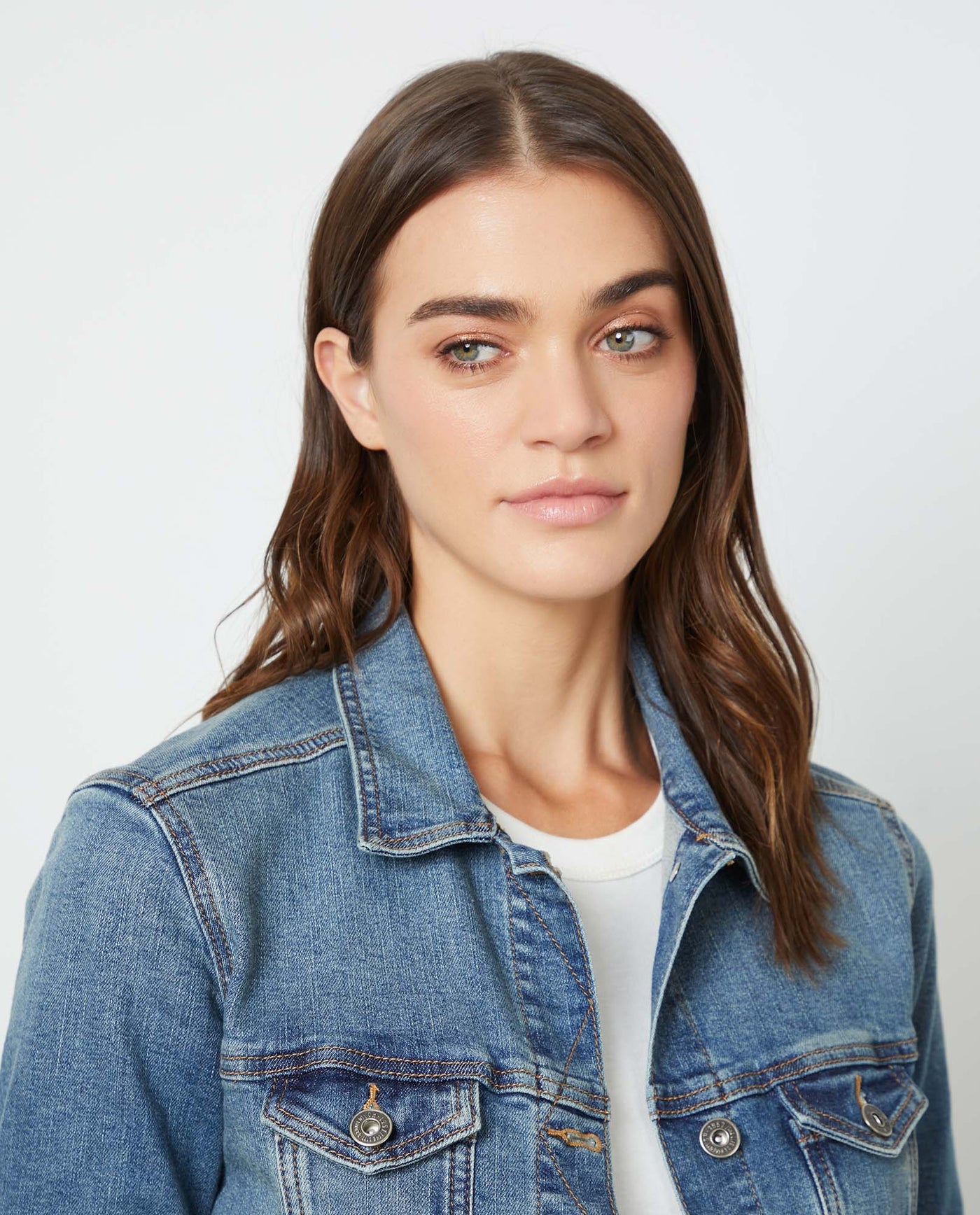 Chaqueta de Mujer: Algodón Confort - Blue 63_420E001_A02481_4