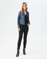 Women's Denim Jackets, Dark Wash 420F000 - 2