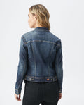 Women's Denim Jackets, Dark Wash 420F000 - 3