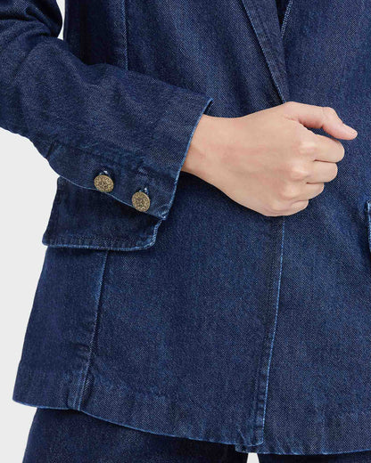 BLAZER IN ULTRA DARK WASH