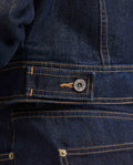 Light Blue Denim Jacket Straight Fit for Women - Blue 421G001 - 6