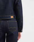 Light Blue Denim Jacket Straight Fit for Women - Blue 421G001 - 7