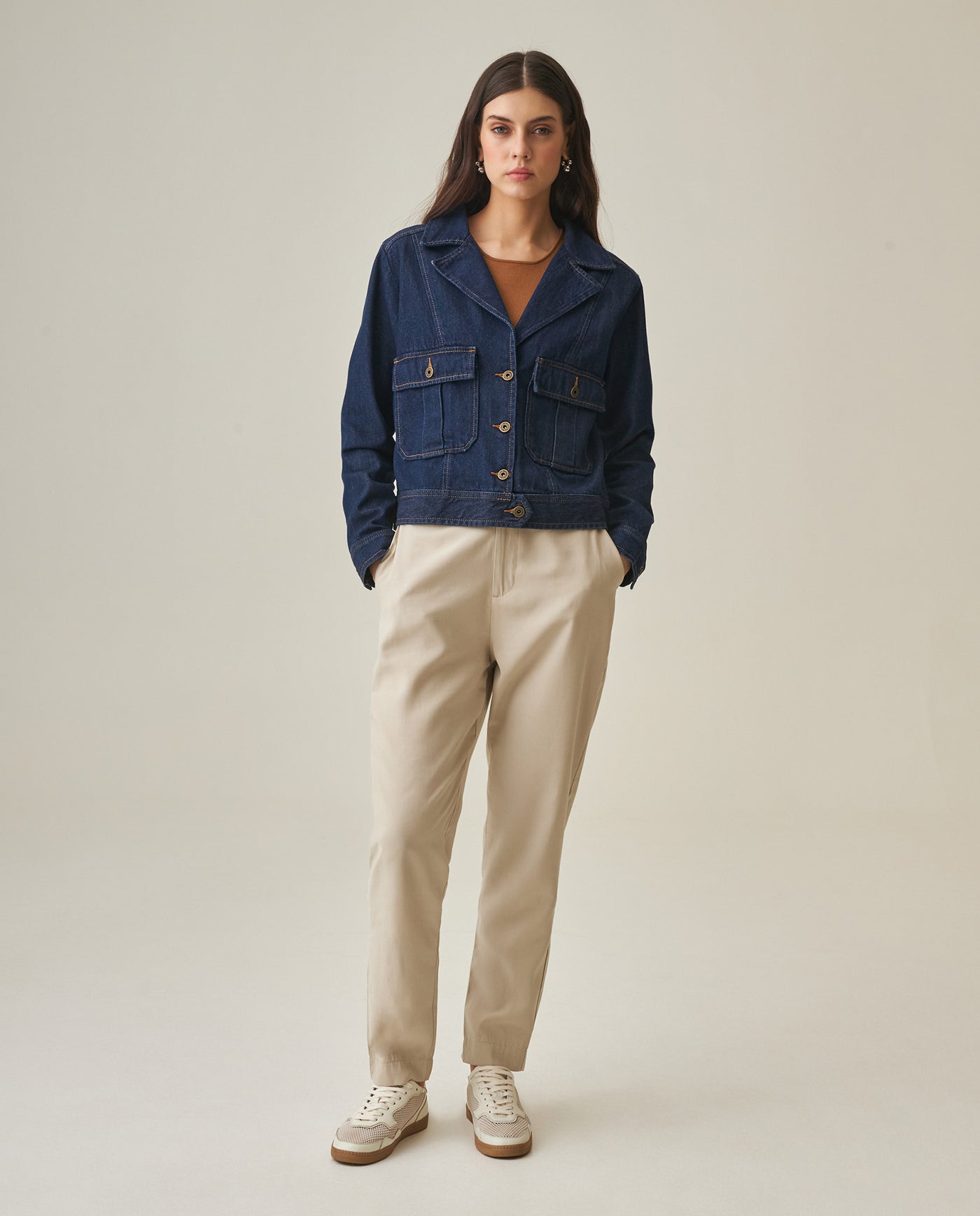 Women´s Denim Trucker Jacket - Blue 63_422H000_AZU194052_0