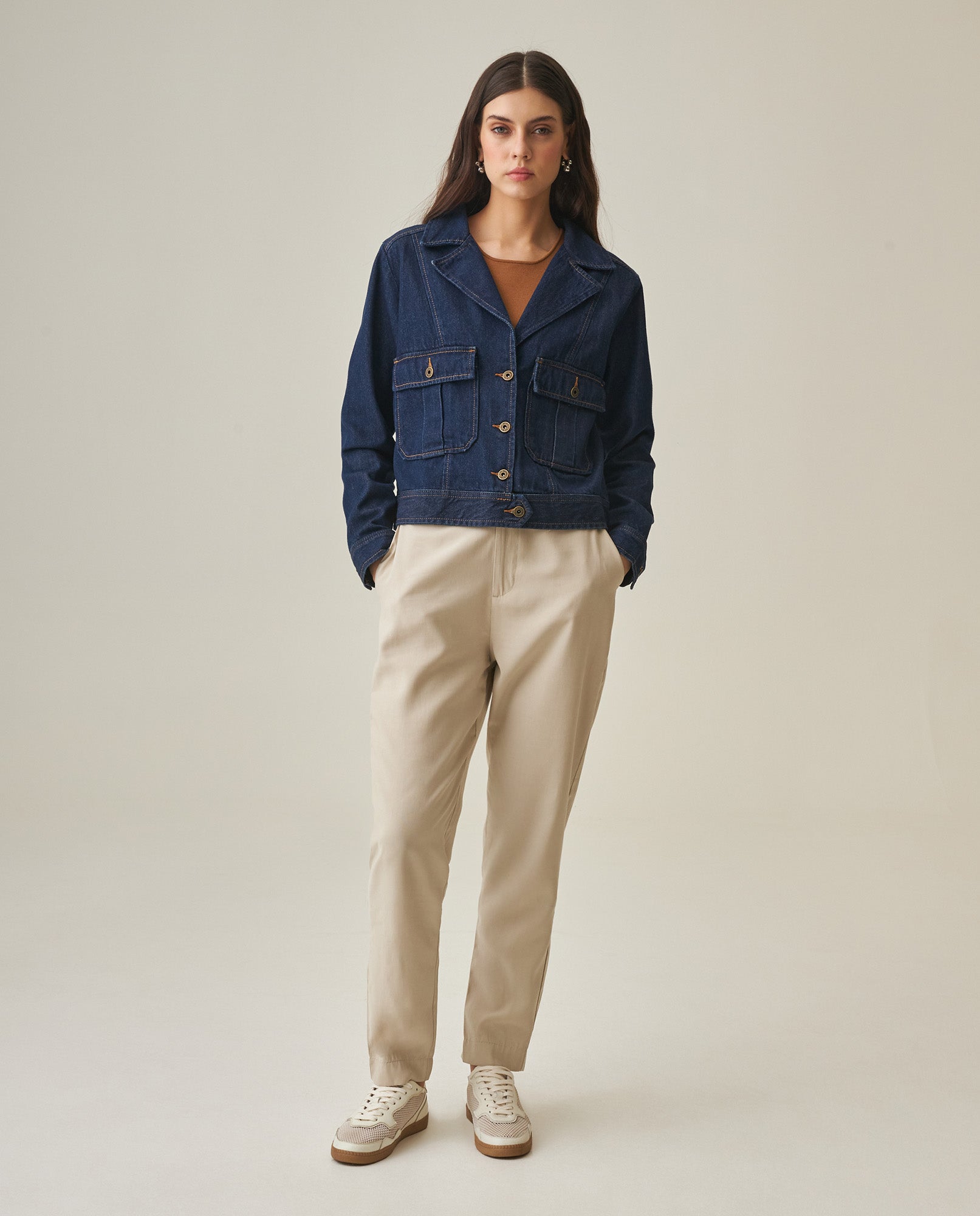 Women´s Denim Trucker Jacket - Blue 63_422H000_AZU194052_0