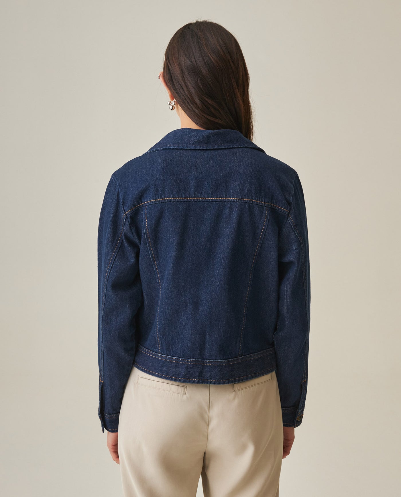 Women´s Denim Trucker Jacket - Blue 63_422H000_AZU194052_6