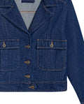 Women´s Denim Trucker Jacket - Blue 63_422H000_AZU194052_8