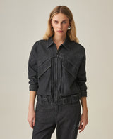 Women´s Denim Bomber Jacket - Gray 63_422H001_GRI194305_3