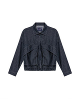 Women´s Denim Bomber Jacket - Gray 63_422H001_GRI194305_4