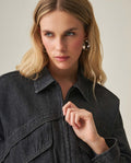 Women´s Denim Bomber Jacket - Gray 63_422H001_GRI194305_5