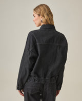 Women´s Denim Bomber Jacket - Gray 63_422H001_GRI194305_6