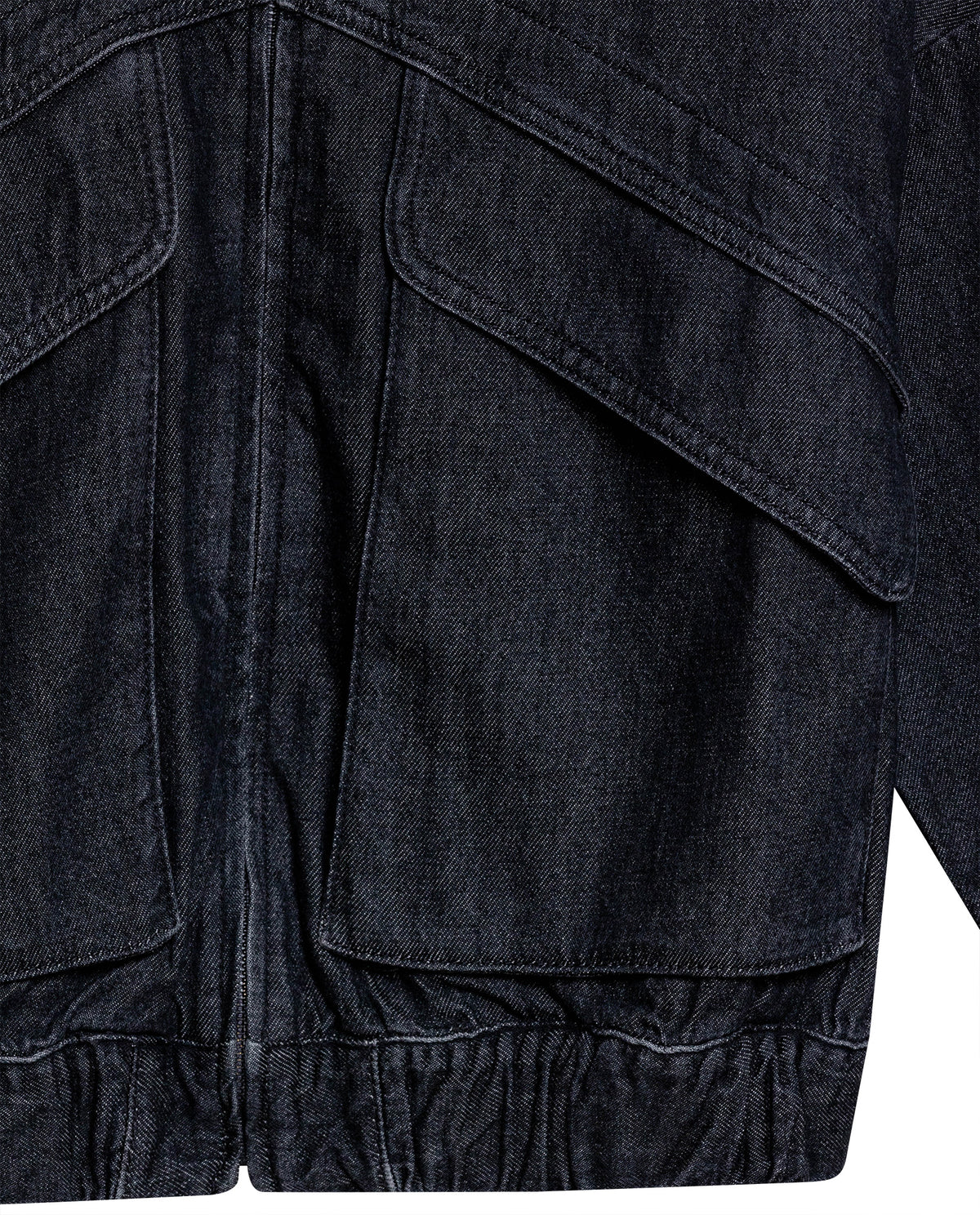 Women´s Denim Bomber Jacket - Gray 63_422H001_GRI194305_8