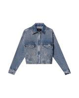 Womens Cropped Denim Jacket - Special Collection - Blue 63_422H200_AZU184140_4