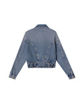 Womens Cropped Denim Jacket - Special Collection - Blue 63_422H200_AZU184140_6