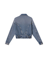 Womens Cropped Denim Jacket - Special Collection - Blue 63_422H200_AZU184140_6