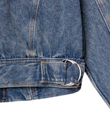 Womens Cropped Denim Jacket - Special Collection - Blue 63_422H200_AZU184140_8