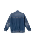 Womens Denim Bomber Jacket - Special Collection - Blue 63_422H202_AZU194052_6