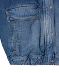 Womens Denim Bomber Jacket - Special Collection - Blue 63_422H202_AZU194052_8