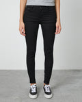 Women's Jeans de Algodón Elástico - Black 63_430E000_A02791_3