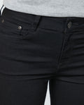 Women's Jeans de Algodón Elástico - Black 63_430E000_A02791_6