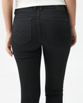 Women's Cosmo Jeans High-Rise Skinny Matte Black in Cotton-Polyester Blend 430E004 - 5