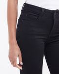 Women's Cosmo Jeans High-Rise Skinny Matte Black in Cotton-Polyester Blend 430E004 - 7