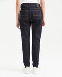 LOW RISE JEANS IN ULTRA DARK WASH