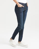 Women's Jeans, Low Rise, Skinny Bootcut - Ultra Dark Blue 431G003 - 3