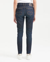 Women's Jeans, Low Rise, Skinny Bootcut - Ultra Dark Blue 431G003 - 4