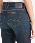 Women's Jeans, Low Rise, Skinny Bootcut - Ultra Dark Blue 431G003 - 5
