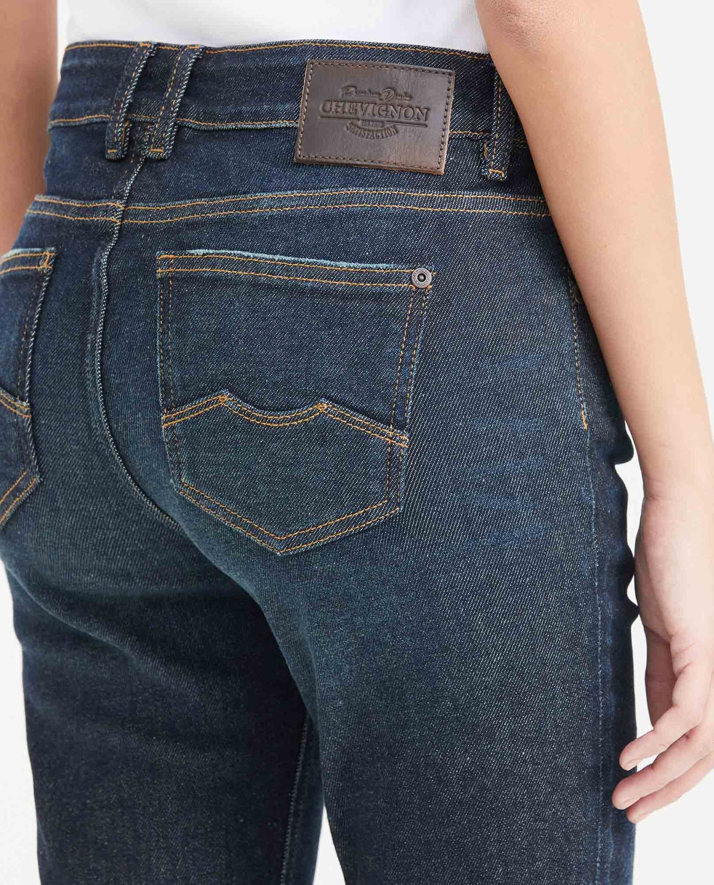 Women's Jeans, Low Rise, Skinny Bootcut - Ultra Dark Blue 431G003 - 5