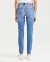 Women's Jeans, Low Rise Skinny Bootcut - Mid Blue 431G004 - 3