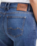 Women's Jeans, High Rise, Skinny Boot - Medium Blue 431G008 - 5