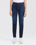 Women's Jeans, High Rise, Skinny Bootcut - Ultra Dark Blue 431G013 - 1