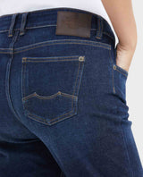 Women's Jeans, High Rise, Skinny Bootcut - Ultra Dark Blue 431G013 - 5